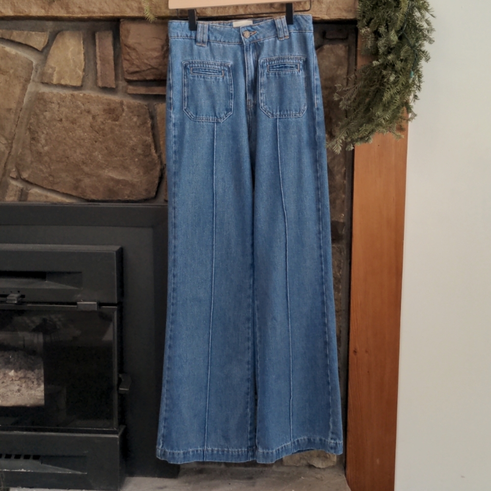 Sezane denim, size 4